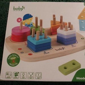 boby Wooden Fraction Sorter